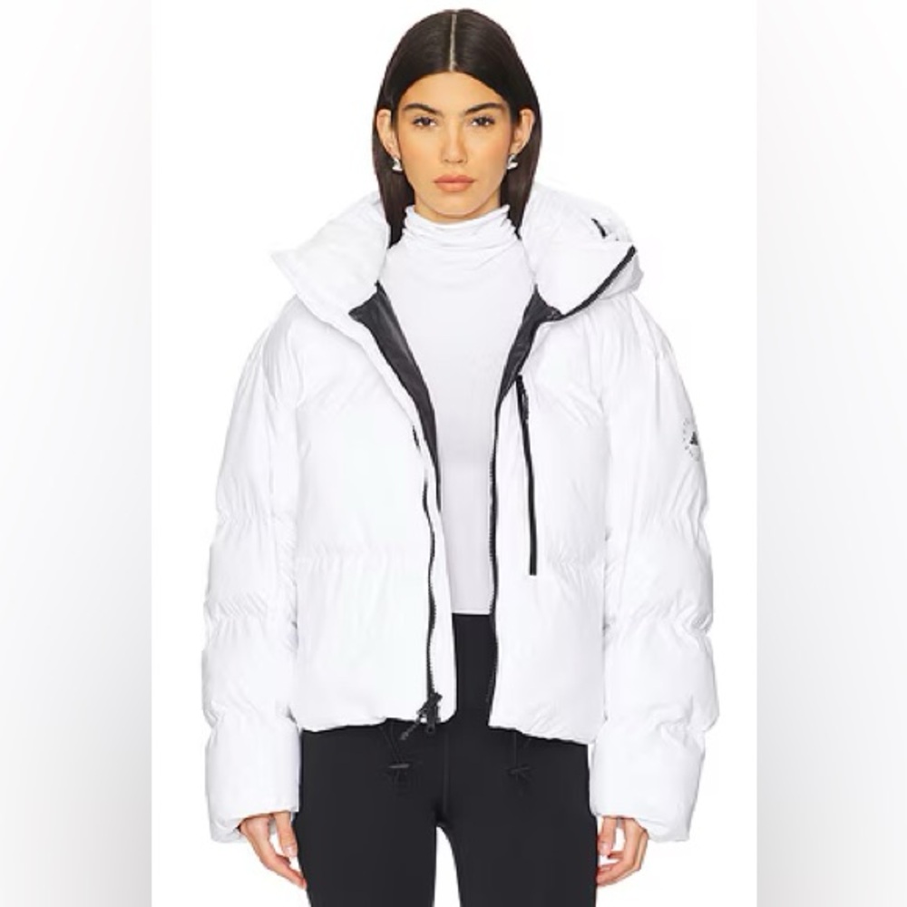 Adidas by Stella McCartney White Puffer Jacket